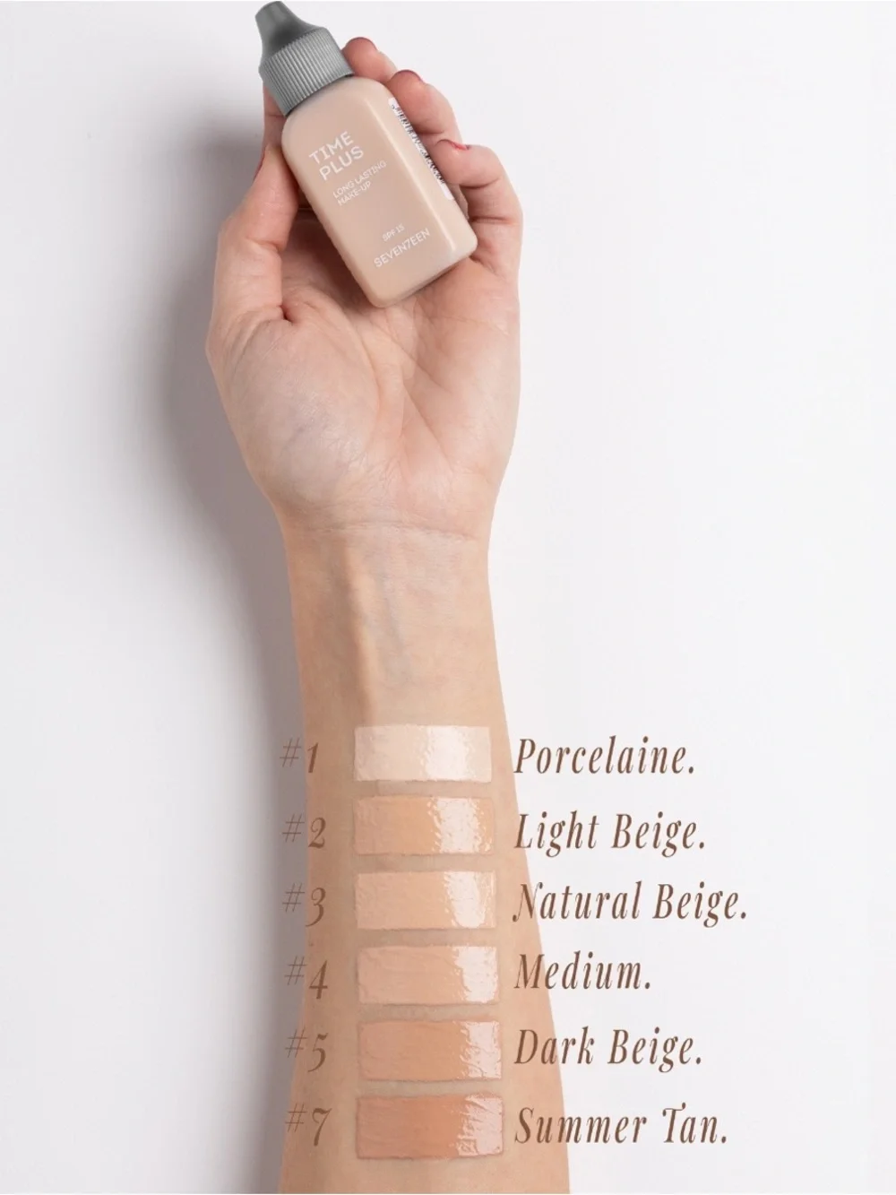 Seven7 Time Plus Long-Lasting Make-Up - Nude Beige